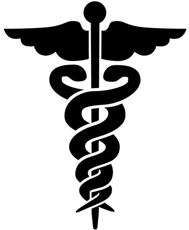 Staff Of Hermes Caduceus Medical Symbol